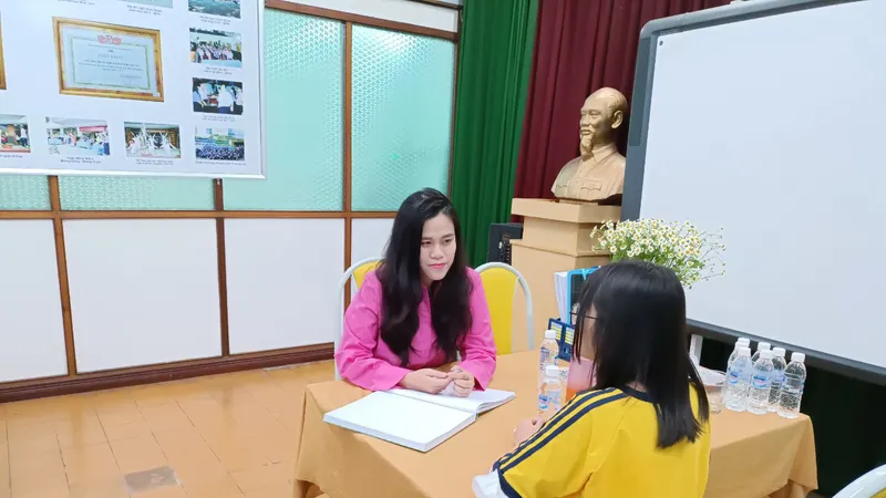 Tư vấn tâm lý qua tài khoản cá nhân học sinh