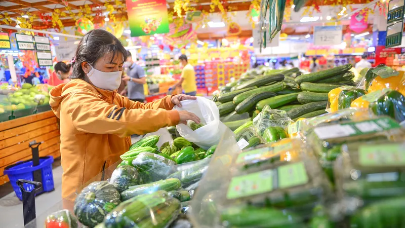 Rau xanh và chanh không hạt tăng giá mạnh