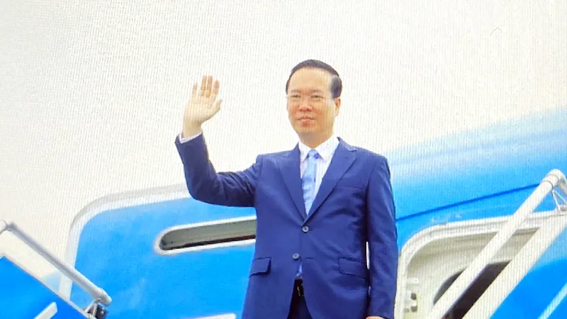 Chủ tịch nước Võ Văn Thưởng bắt đầu chương trình tham dự lễ đăng quang của Nhà vua Anh Charles III