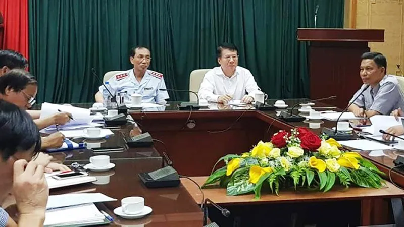 Buổi công bố quyết định thanh tra tại Bộ Y tế