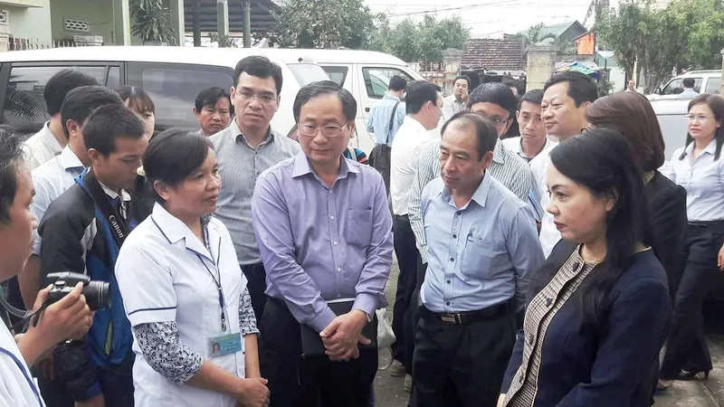 Bộ Y tế hỗ trợ công tác phòng chống dịch bệnh sau bão số 12 