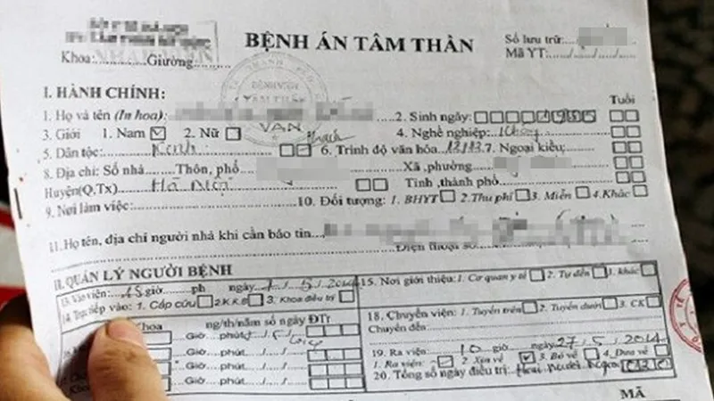 Làm giả hồ sơ bệnh án tâm thần: Bao che tội phạm, vi phạm đạo đức