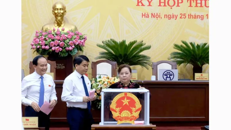 Hà Nội miễn nhiệm Trưởng Ban Pháp chế và 6 cán bộ HĐND 
