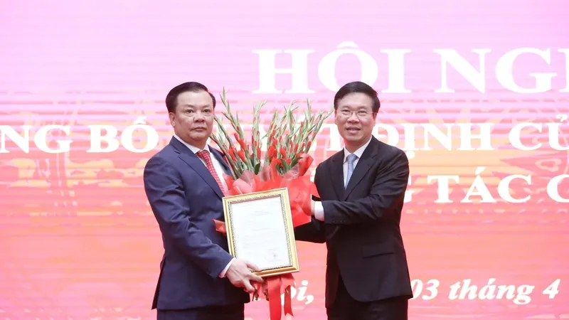 Tân Bí thư Thành ủy Hà Nội Đinh Tiến Dũng: Nỗ lực hết mình để hoàn thành nhiệm vụ