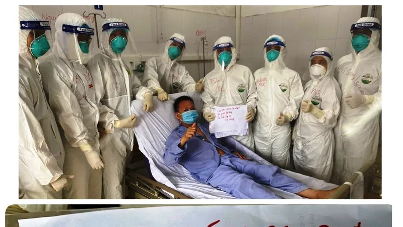 Bệnh nhân Covid-19 nặng tại Bắc Giang đã được cai máy thở sau 12 ngày điều trị