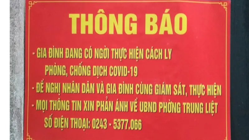 Người mắc Covid-19 điều trị tại nhà chỉ cần test nhanh để được xác định khỏi bệnh