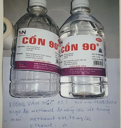 Bộ Y tế cảnh báo: Dùng nước sát khẩn chứa Methanol nguy hiểm tới tính mạng