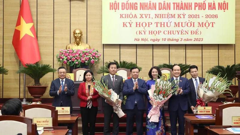 Bà Vũ Thu Hà được bầu làm Phó Chủ tịch UBND TP Hà Nội
