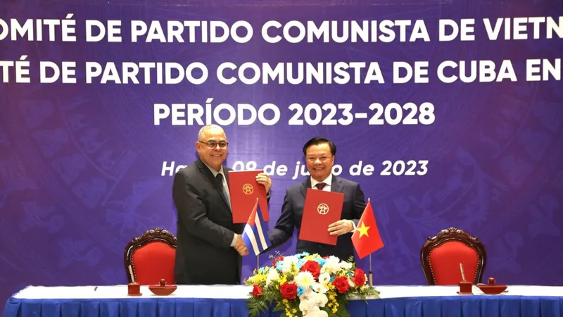 Hà Nội và La Habana tăng cường chia sẻ kinh nghiệm về xây dựng Đảng 