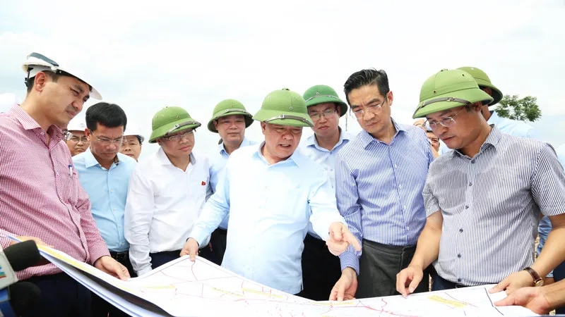 Bàn giao hơn 81% mặt bằng làm đường Vành đai 4 - Vùng Thủ đô, sẵn sàng khởi công 
