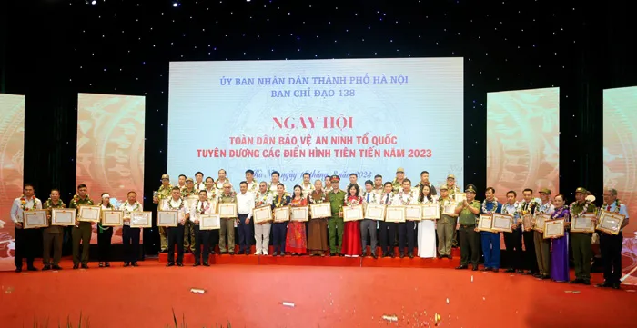 Nhân rộng những điển hình tiên tiến bảo vệ an ninh Tổ quốc, vì Thủ đô bình yên