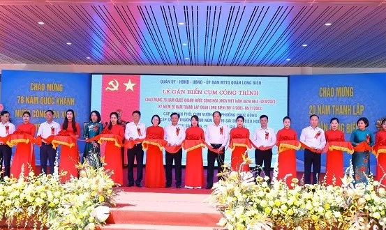 Nhiều công trình công ích tại Hà Nội được khánh thành dịp Quốc khánh 2-9