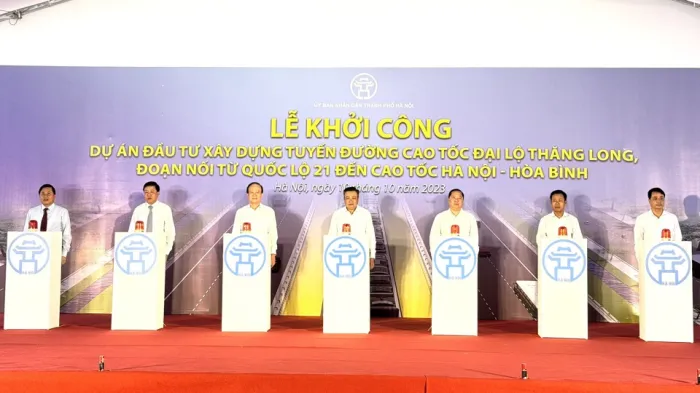 Khởi công cao tốc nối Đại lộ Thăng Long với cao tốc Hòa Lạc- Hòa Bình