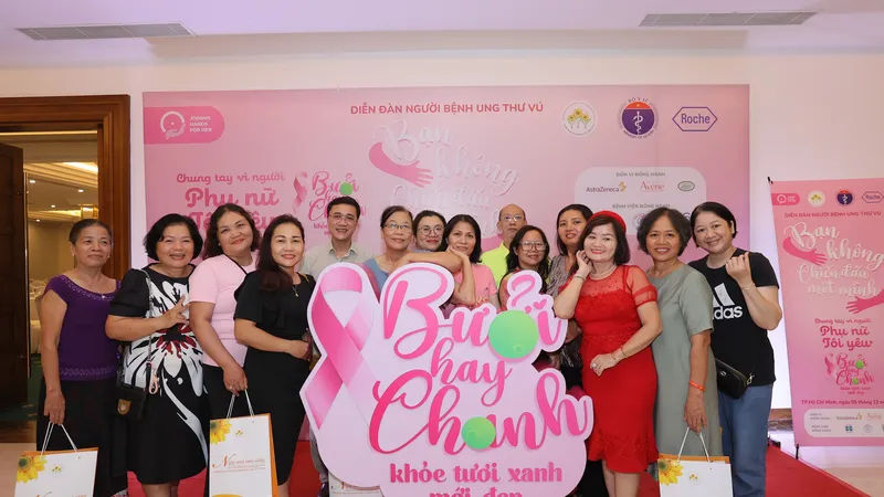 Bệnh nhân ung thư vú tại TPHCM được cập nhật nhiều kiến thức mới về chăm sóc và điều trị 