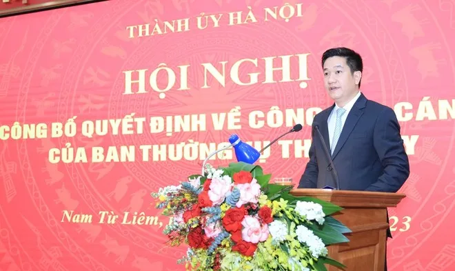 Giám đốc Sở TN-MT Hà Nội được điều động sang Ban Tuyên giáo Thành ủy 