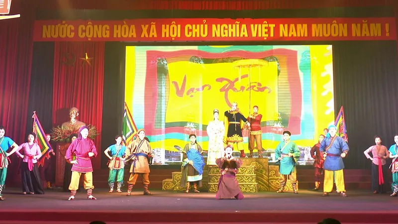 Khai hội Giang Xá tri ân công lao của Hoàng đế Lý Nam Đế lập nước Vạn Xuân