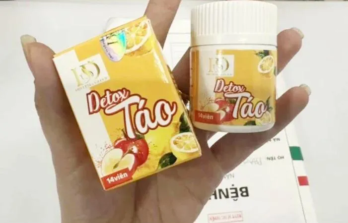 Tuyệt đối không mua, không dùng sản phẩm Detox Táo giảm cân do có chất cấm