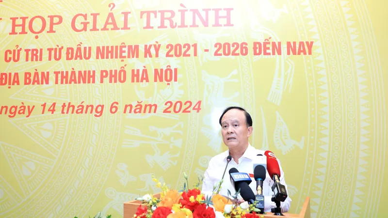 Hà Nội họp giải trình việc trên 400 kiến nghị của cử tri chưa được giải quyết dứt điểm