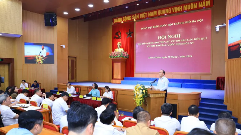 Cử tri muốn sớm đưa Luật Thủ đô (sửa đổi) vào cuộc sống