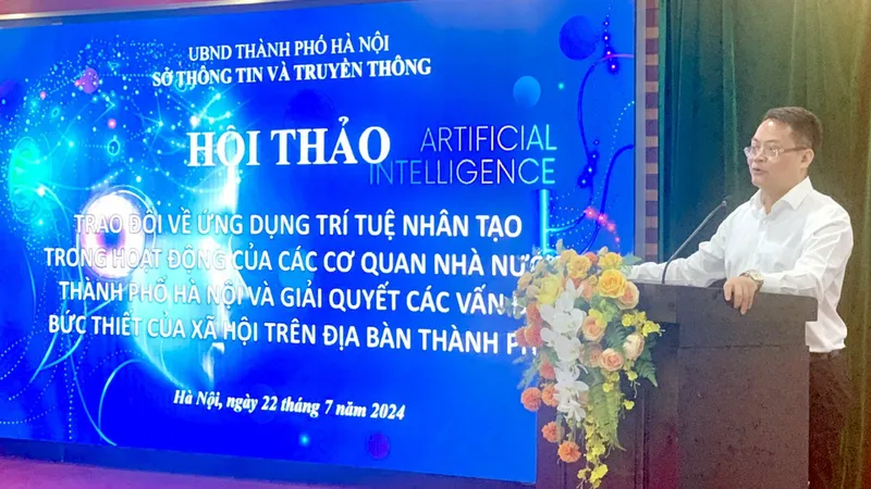 Hà Nội kêu gọi giới chuyên gia giúp đỡ để ứng dụng AI vào quản lý nhà nước 