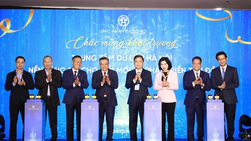 Khai trương Trung tâm Dữ liệu chính TP Hà Nội, cốt lõi phục vụ công cuộc chuyển đổi số