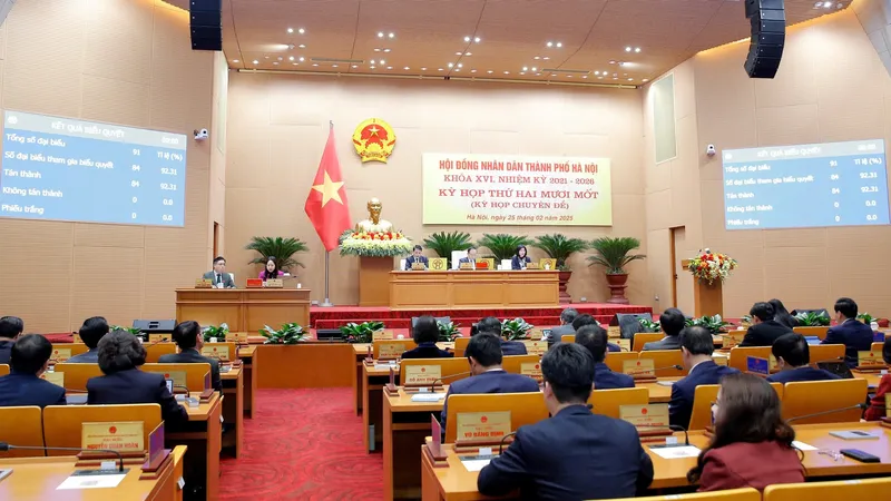 Sáng nay, Hà Nội công bố các sở, ngành mới sau sắp xếp, bắt đầu hoạt động từ ngày 1-3