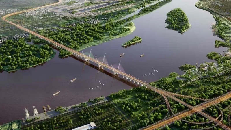 Hà Nội thông tin về kế hoạch khởi công 3 cây cầu Tứ Liên, Trần Hưng Đạo và Ngọc Hồi qua sông Hồng