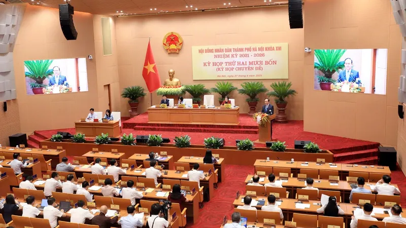 HĐND TP Hà Nội tổ chức kỳ họp đặc biệt chuẩn bị cho mô hình chính quyền địa phương hai cấp