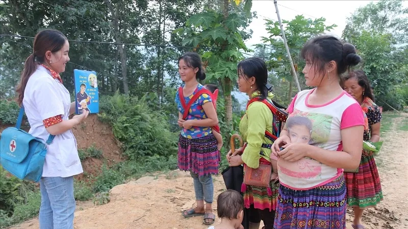 Nỗ lực chăm sóc sức khỏe bà mẹ và trẻ em 