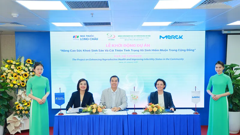 Hợp tác chiến lược nâng cao sức khỏe sinh sản, hỗ trợ điều trị hiếm muộn