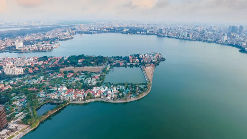 Hà Nội sẽ mở rộng nhiều tuyến đường quanh hồ Tây, làm thêm bến thuyền