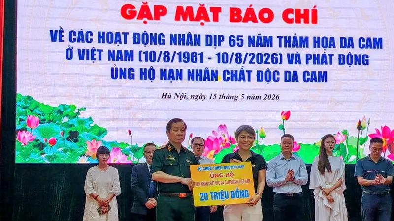 Nhiều hoạt động ý nghĩa giúp đỡ nạn nhân chất độc da cam 