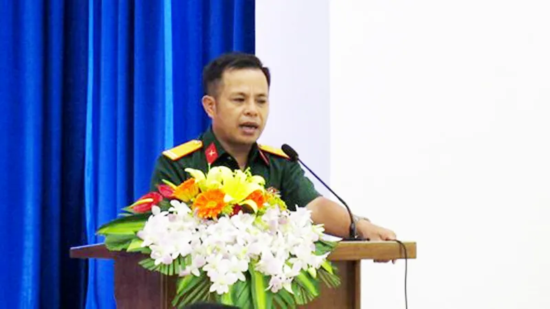 Đại biểu phát biểu tham luận tại hội nghị