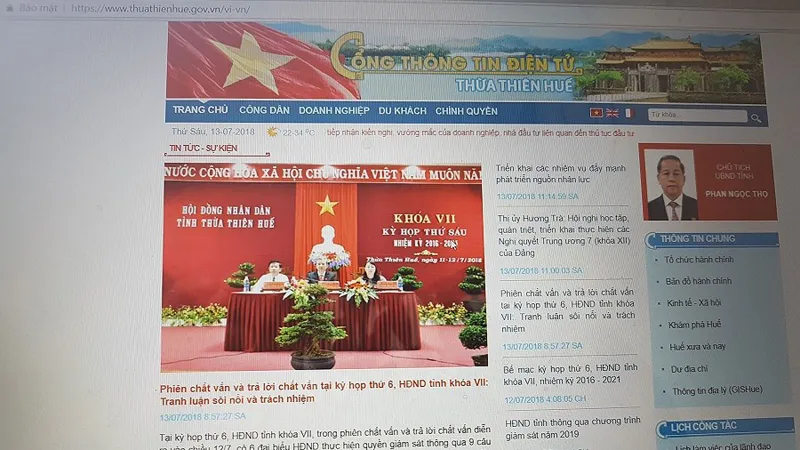 Thừa Thiên - Huế báo cáo Bộ TT-TT việc công chức bị chặn vào Facebook bằng mạng công sở