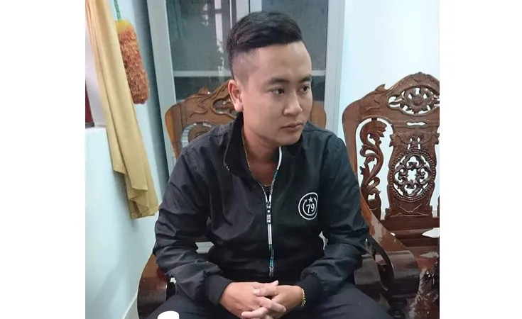 Ông La Xuân Xáng, Phó trưởng Công an xã Lộc Trì.