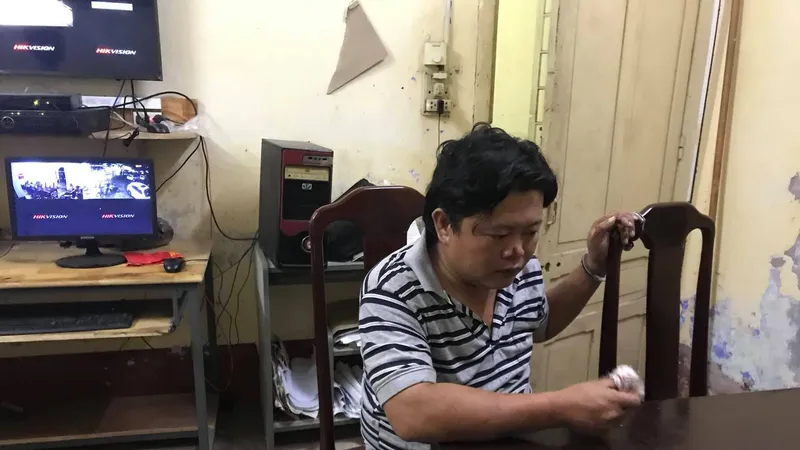 Đối tượng Hồ Vinh Minh Quang