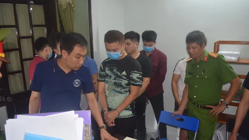 Các đối tượng ​bị bắt giữ