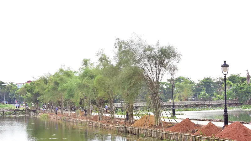 Chủ tịch UBND tỉnh Thừa Thiên - Huế Phan Ngọc Thọ kiểm tra công tác chỉnh trang hồ Tịnh Tâm ​