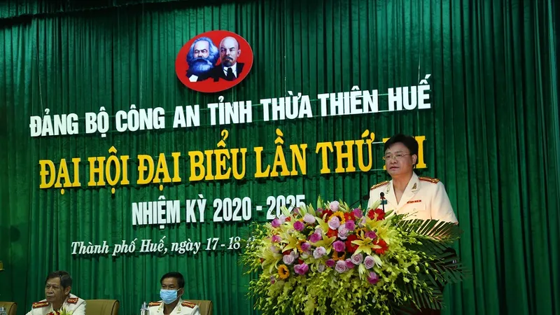 Thượng tá Nguyễn Thanh Tuấn được bầu làm Bí thư Đảng ủy Công an Thừa Thiên – Huế