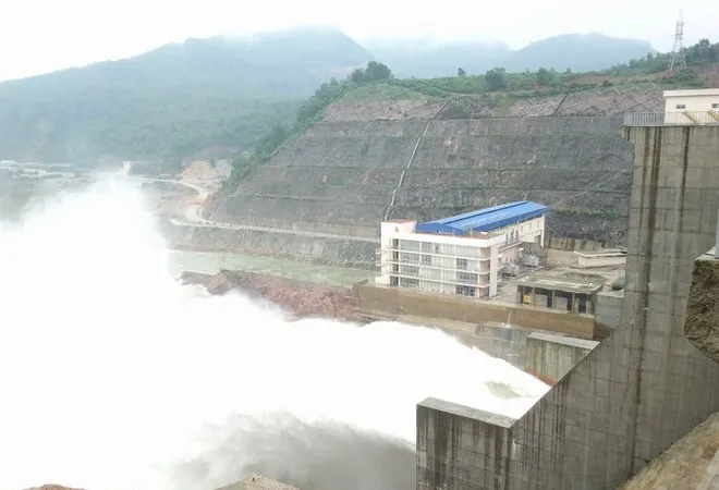 Hồ thủy điện Hương Điền điều tiết nước về hạ du 172m3/s ​