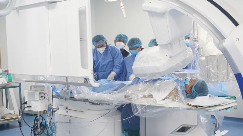 Trung tâm Can thiệp Tim mạch - Đột quỵ hoạt động tại Bệnh viện Trung ương Huế Cơ sở 2 ​
