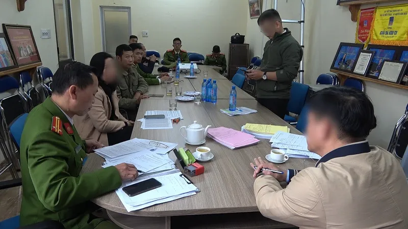 Cơ quan chức năng đấu tranh với các đối tượng trong vụ án