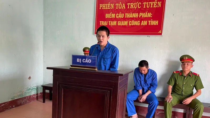Bị cáo Phan Văn An tại phiên tòa xét xử sơ thẩm