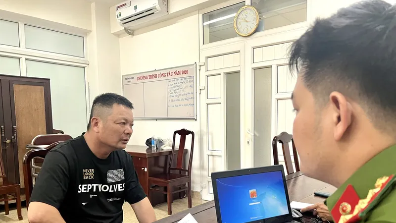 Cơ quan chức năng đang đấu tranh với đối tượng HUANG LINZHONG (quốc tịch Trung Quốc)