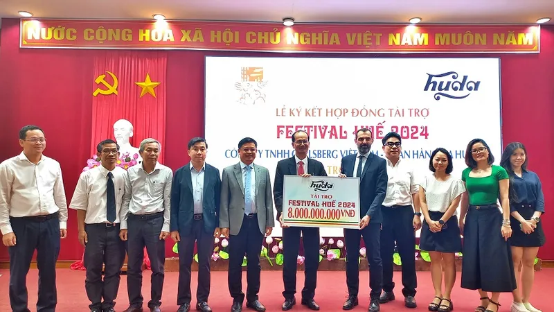 Carlsberg Việt Nam tài trợ 8 tỷ đồng cho các hoạt động Festival Huế 2024