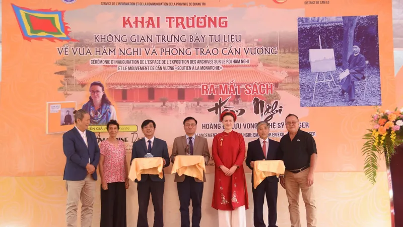Di tích quốc gia thành Tân Sở tiếp nhận nhiều hiện vật quý hiếm của vua Hàm Nghi