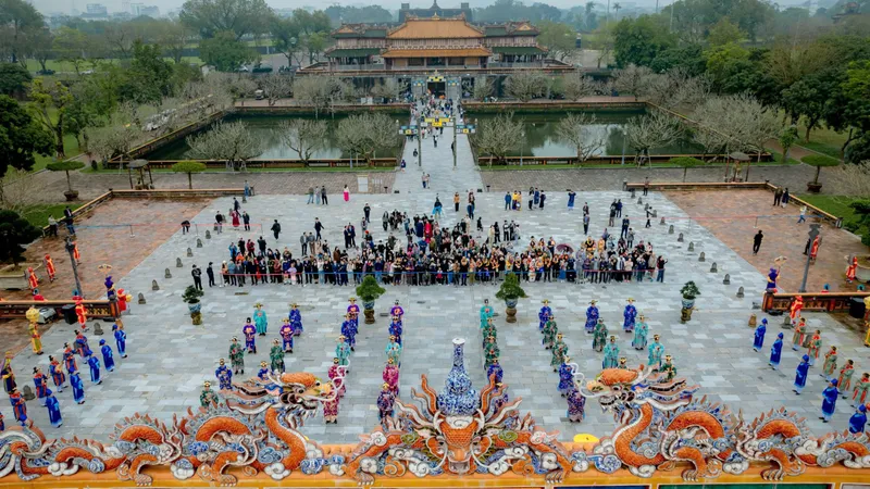 Tái hiện sân khấu hóa lễ thiết đại triều Nguyên Đán dưới triều Nguyễn