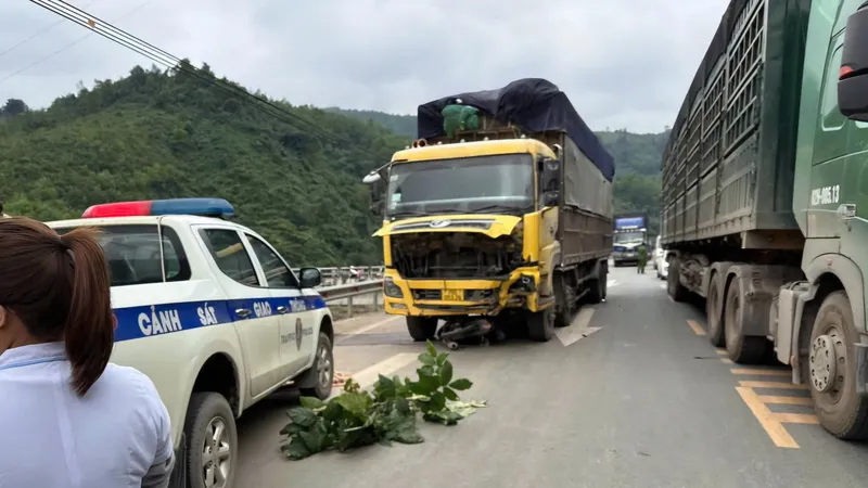 Hiện trường vụ tai nạn