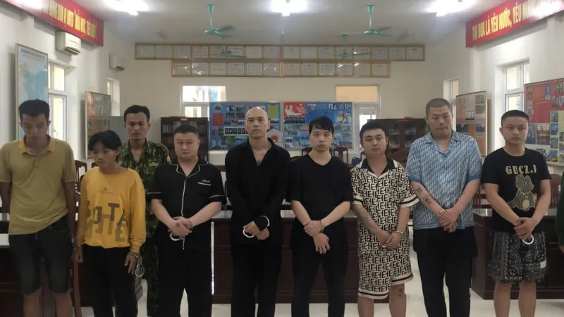 Các đối tượng trong đường dây tổ chức cho người khác xuất, nhập cảnh trái phép qua địa bàn biên giới tỉnh Quảng Trị bị bắt giữ
