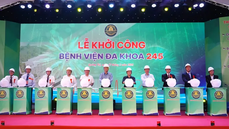 Khởi công Bệnh viện Đa khoa 245